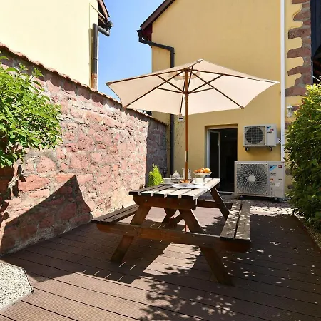 F2 Avec Jardin Privatif, Climatisation, Et Parking - Au Coeur Du Vignoble Alsacien ! - Fr-1-744-1 Feriehus *